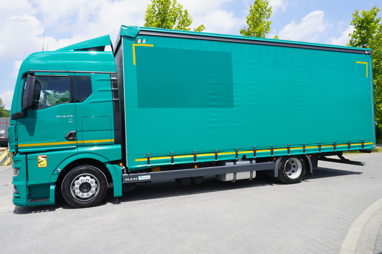 MAN TGX 18.470 / 2022 / Curtainsider 19 EPAL / Retarder / 15 units - Camion cu prelată: Foto 3 MAN TGX 18.470 / 2022 / Curtainsider 19 EPAL / Retarder / 15 units - Camion cu prelată: Foto 3