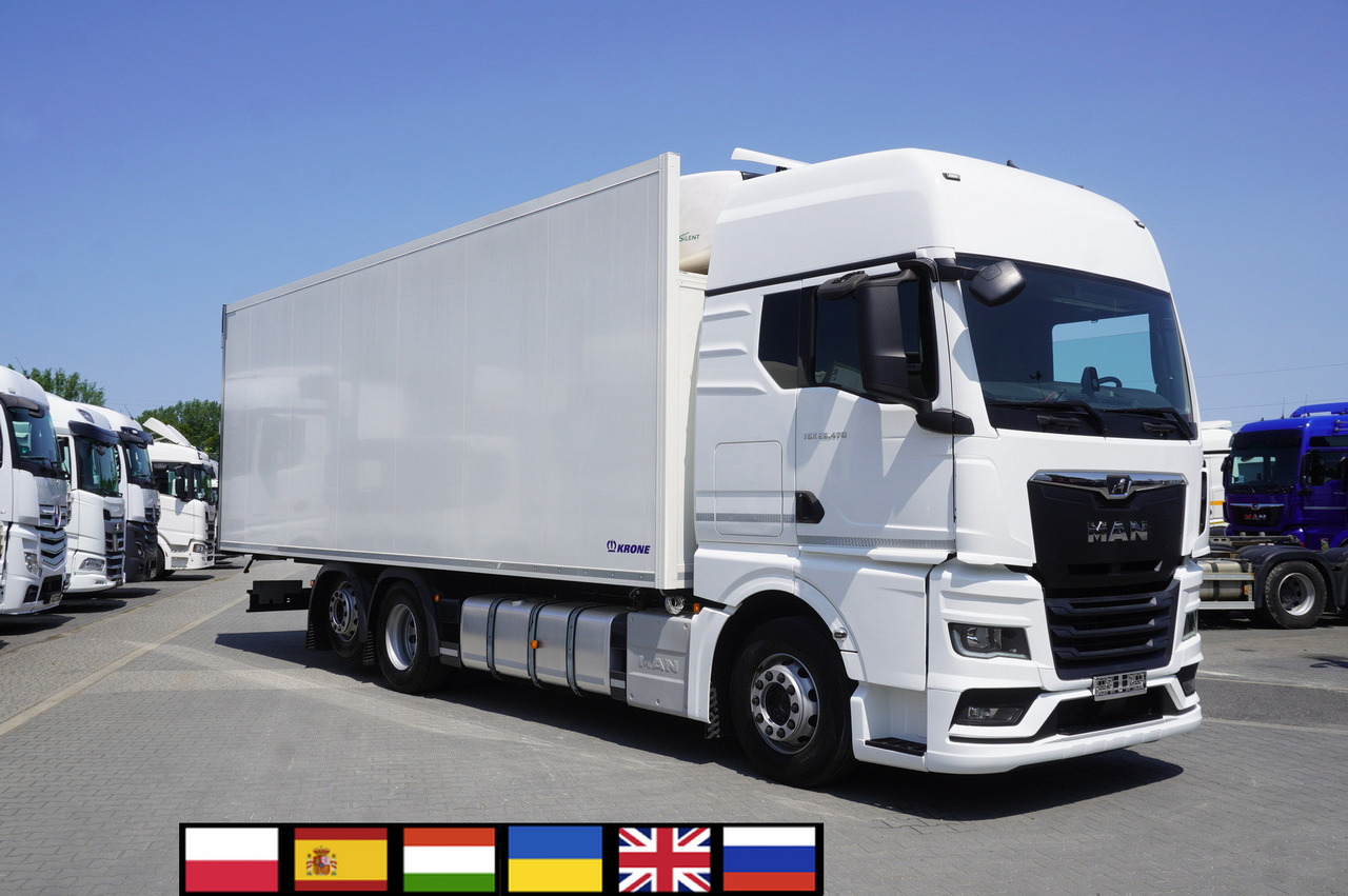 MAN TGX 26.470 / 2022 / Krone Refrigerator 40 EPAL Multitemp Dopplestock / Carrier Supra 950 MT - Camion frigider: Foto 1 MAN TGX 26.470 / 2022 / Krone Refrigerator 40 EPAL Multitemp Dopplestock / Carrier Supra 950 MT - Camion frigider: Foto 1