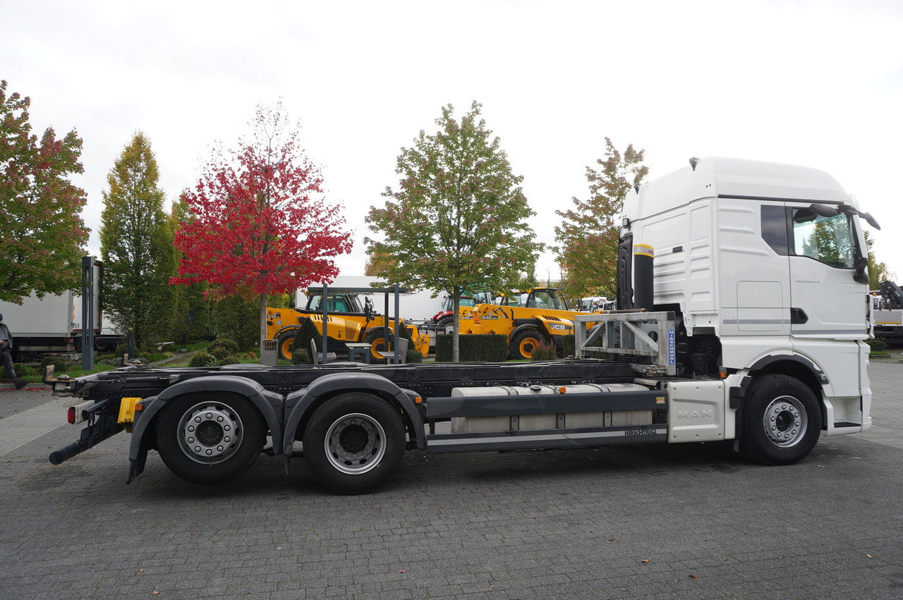 Camion transport containere/ Swap body pentru transport de containere MAN TGX 26.470 6x2 COINTAINERKIPPER HYVA HIRMSCHLING / 200 tho. km!: Foto 8 Camion transport containere/ Swap body pentru transport de containere MAN TGX 26.470 6x2 COINTAINERKIPPER HYVA HIRMSCHLING / 200 tho. km!: Foto 8
