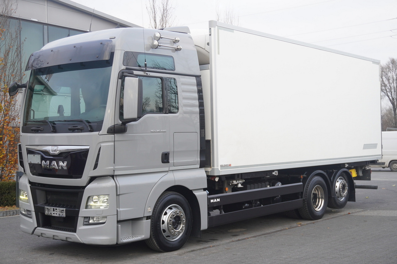 MAN TGX 26.480 / 6x2 / Chłodnia BDF Igloocar 18 palet / Thermoking - Camion frigider: Foto 1 MAN TGX 26.480 / 6x2 / Chłodnia BDF Igloocar 18 palet / Thermoking - Camion frigider: Foto 1