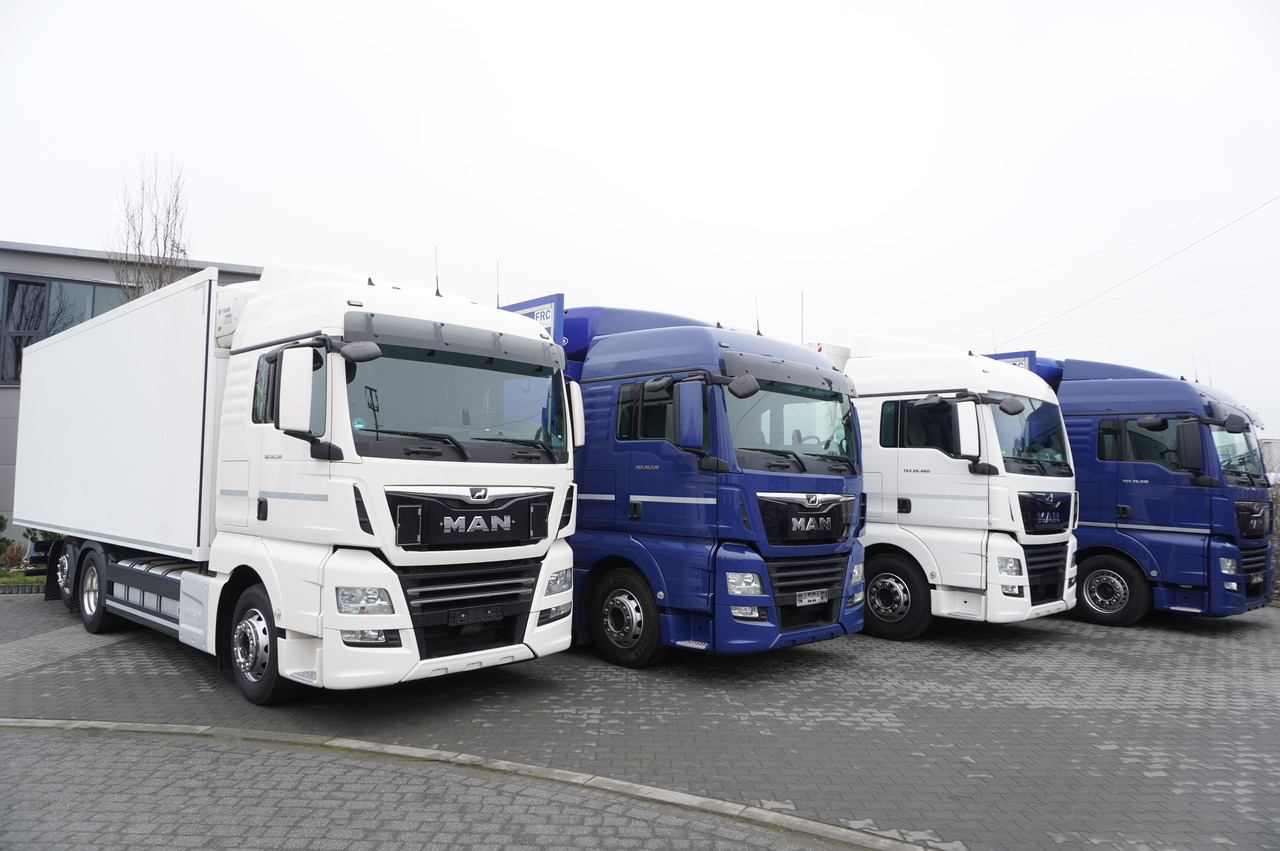 MAN TGX 26.510 6×2 E6 2021 / ATP/FRC / Schmitz FLOWER refrigerator 19 pallets / steering axle / 2 units - Camion frigider: Foto 1 MAN TGX 26.510 6×2 E6 2021 / ATP/FRC / Schmitz FLOWER refrigerator 19 pallets / steering axle / 2 units - Camion frigider: Foto 1