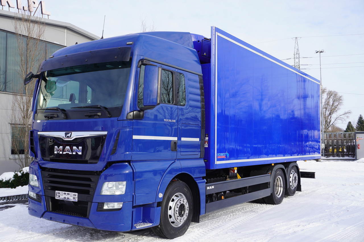 MAN TGX 26.510 6×2 E6 2021 / ATP/FRC / Schmitz FLOWER refrigerator 19 pallets / steering axle / 2 units - Camion frigider: Foto 3 MAN TGX 26.510 6×2 E6 2021 / ATP/FRC / Schmitz FLOWER refrigerator 19 pallets / steering axle / 2 units - Camion frigider: Foto 3