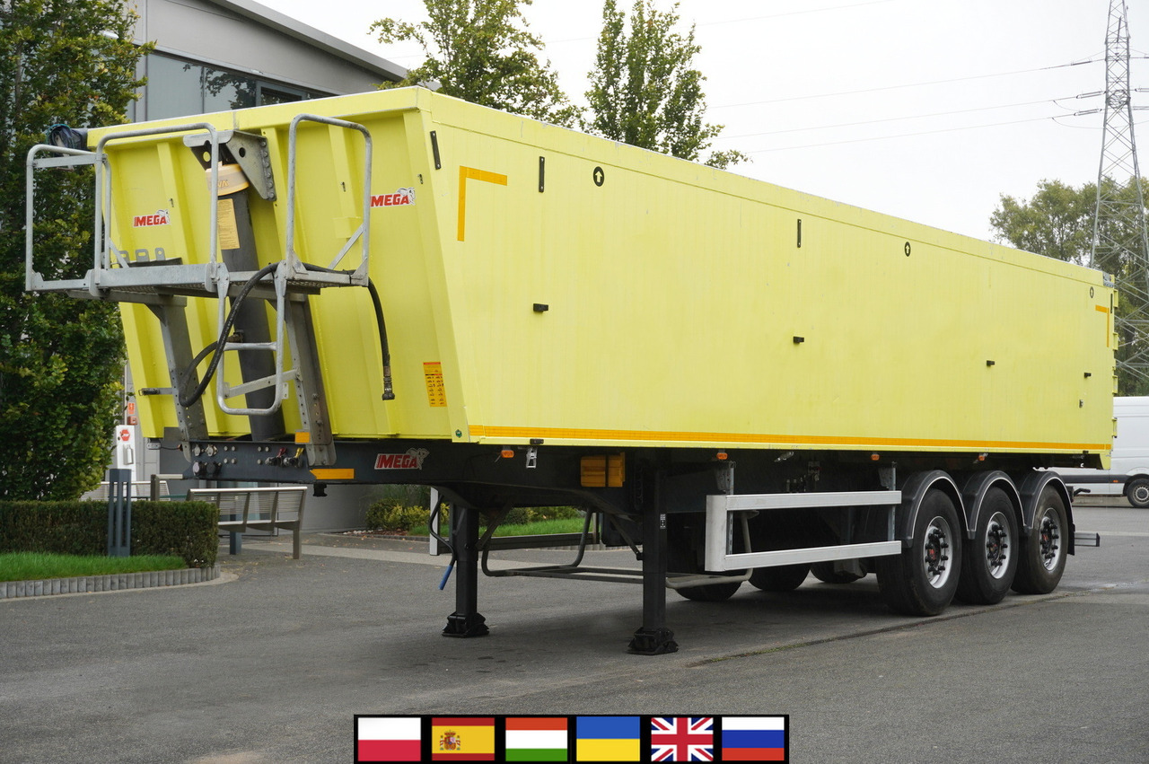 MEGA tipper semi-trailer 46 m3 / 2 units - Semiremorcă basculantă: Foto 1 MEGA tipper semi-trailer 46 m3 / 2 units - Semiremorcă basculantă: Foto 1