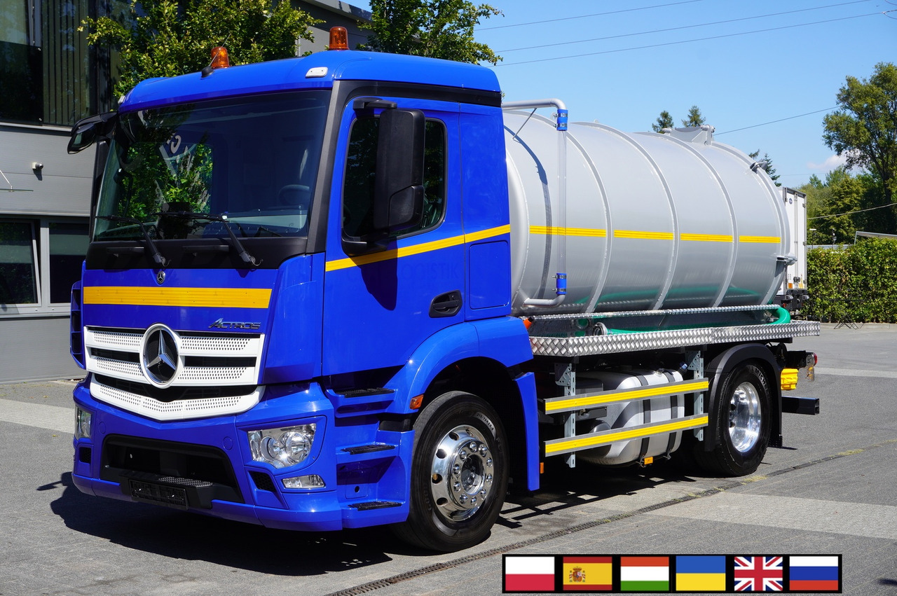 MERCEDES-BENZ Actros 18.35 LS / Body NEW septic tank (08/2025) 11000 l / 280000 kilometers! - Cisternă vidanjă: Foto 1 MERCEDES-BENZ Actros 18.35 LS / Body NEW septic tank (08/2025) 11000 l / 280000 kilometers! - Cisternă vidanjă: Foto 1