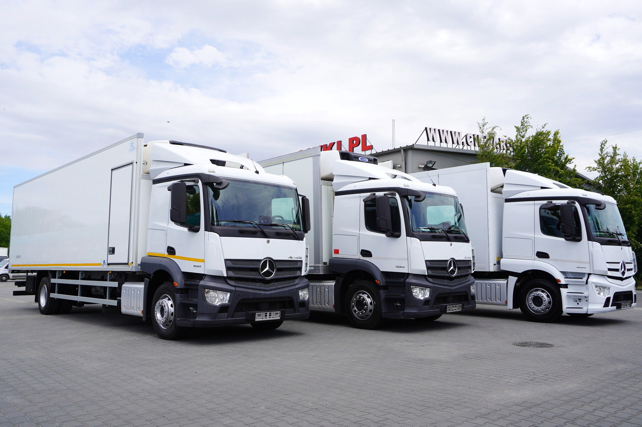 MERCEDES-BENZ Actros 1824 / Refrigerator 22 EPAL / Carrier Supra 1250 / Sleeping cabin / 3 units - Camion frigider: Foto 3 MERCEDES-BENZ Actros 1824 / Refrigerator 22 EPAL / Carrier Supra 1250 / Sleeping cabin / 3 units - Camion frigider: Foto 3