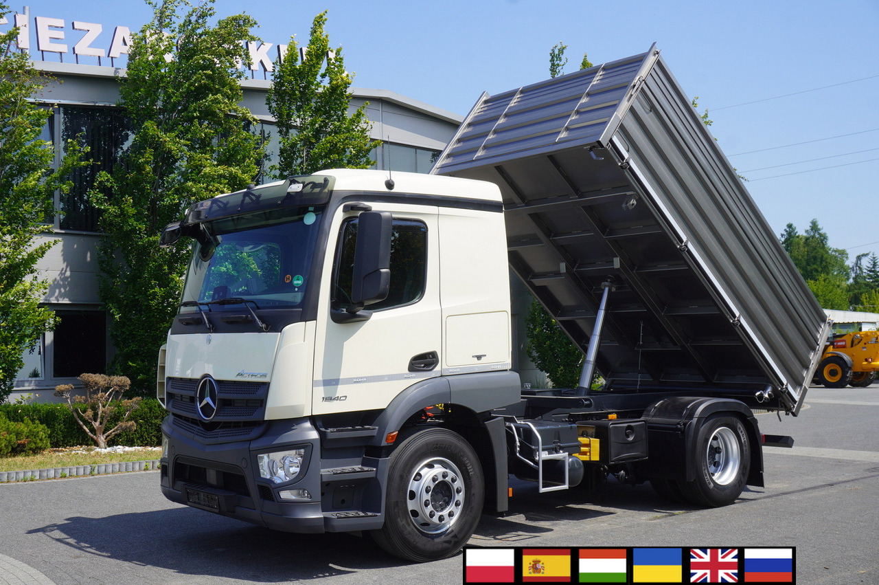 MERCEDES-BENZ Actros 1840 / New 3-side tipper 10 EPAL / Diff. lock / Load cap 10 t - Camion basculantă: Foto 1 MERCEDES-BENZ Actros 1840 / New 3-side tipper 10 EPAL / Diff. lock / Load cap 10 t - Camion basculantă: Foto 1