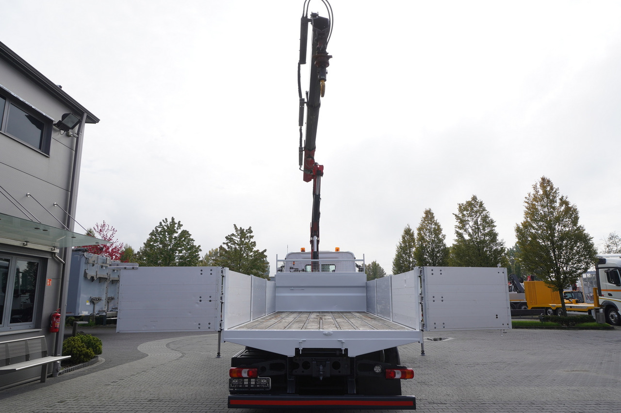 MERCEDES-BENZ Antos 2540 / Flatbed 15 EPAL / Fassi F165 / 6.1 t / 8 m reach / remote control / rotator / 1600 MTH / steered axle - Camion cu macara: Foto 4 MERCEDES-BENZ Antos 2540 / Flatbed 15 EPAL / Fassi F165 / 6.1 t / 8 m reach / remote control / rotator / 1600 MTH / steered axle - Camion cu macara: Foto 4