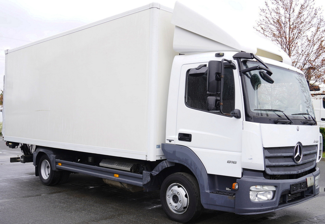MERCEDES-BENZ Atego 816 E6 4x2 / container / 15 pallets - Camion furgon: Foto 1 MERCEDES-BENZ Atego 816 E6 4x2 / container / 15 pallets - Camion furgon: Foto 1