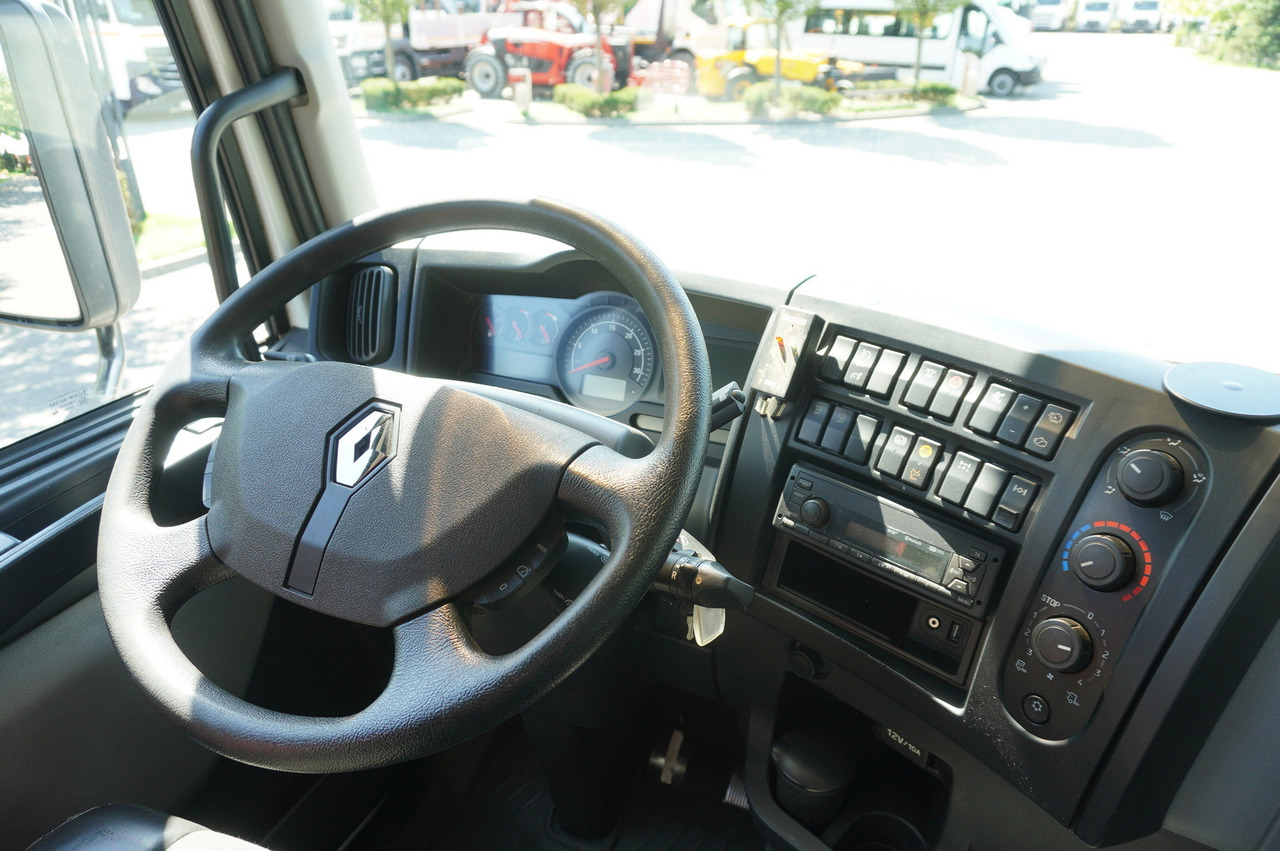 Camion platformă, Camion cu macara RENAULT C280 DTI 8 / FASSI crane 5.6 T / range 8 m / Flatbed 15 EPAL: Foto 17