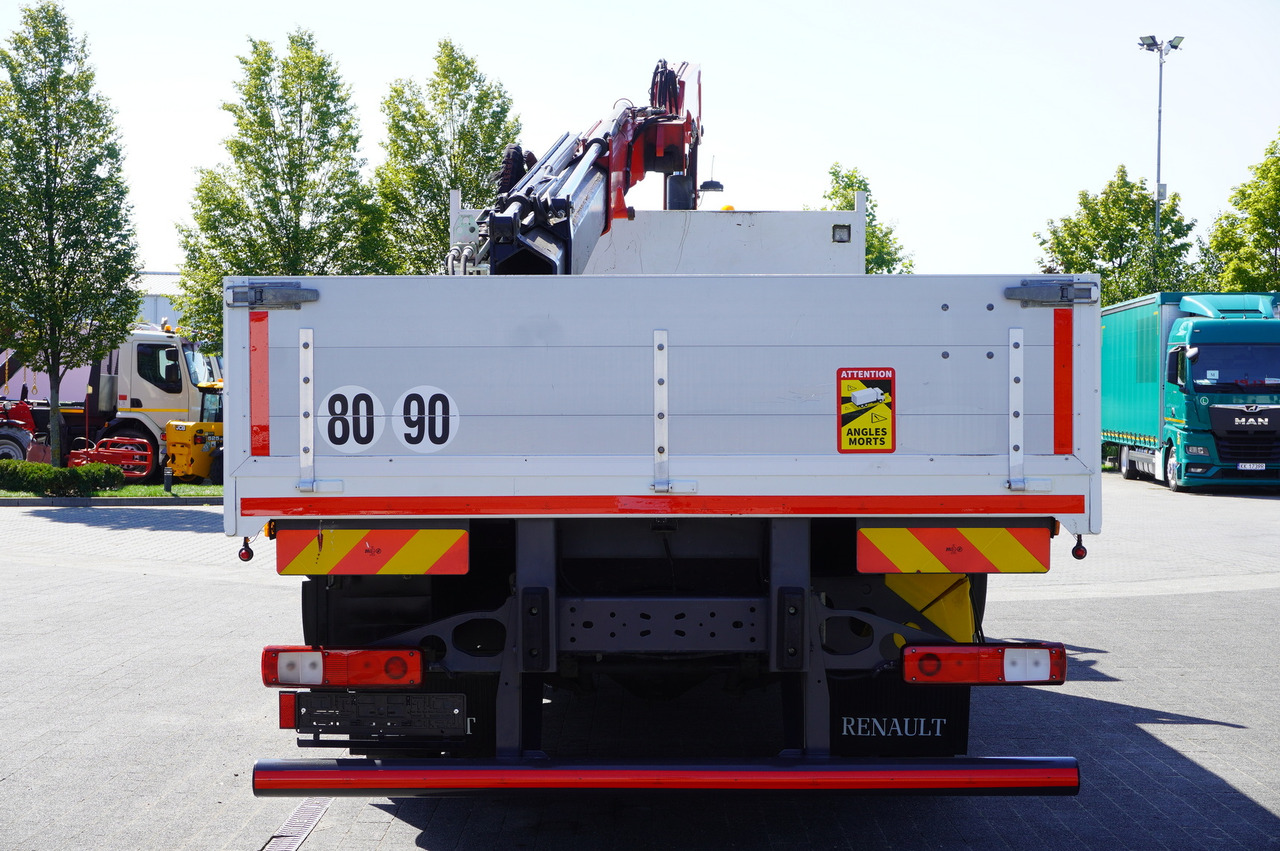 RENAULT C280 DTI 8 / FASSI crane 5.6 T / range 8 m / Flatbed 15 EPAL - Camion platformă, Camion cu macara: Foto 3 RENAULT C280 DTI 8 / FASSI crane 5.6 T / range 8 m / Flatbed 15 EPAL - Camion platformă, Camion cu macara: Foto 3