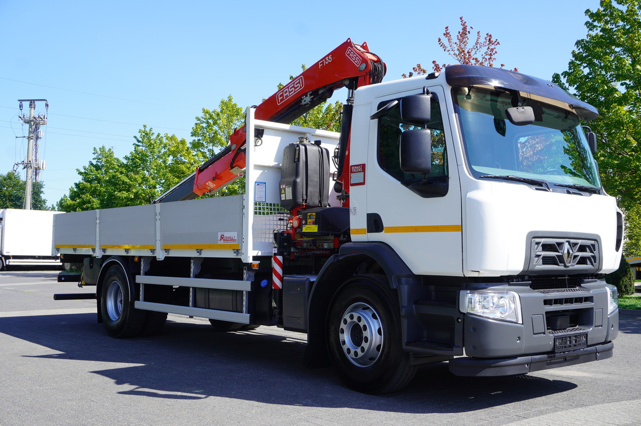 RENAULT C280 DTI 8 / FASSI crane 5.6 T / range 8 m / Flatbed 15 EPAL - Camion cu macara: Foto 5 RENAULT C280 DTI 8 / FASSI crane 5.6 T / range 8 m / Flatbed 15 EPAL - Camion cu macara: Foto 5