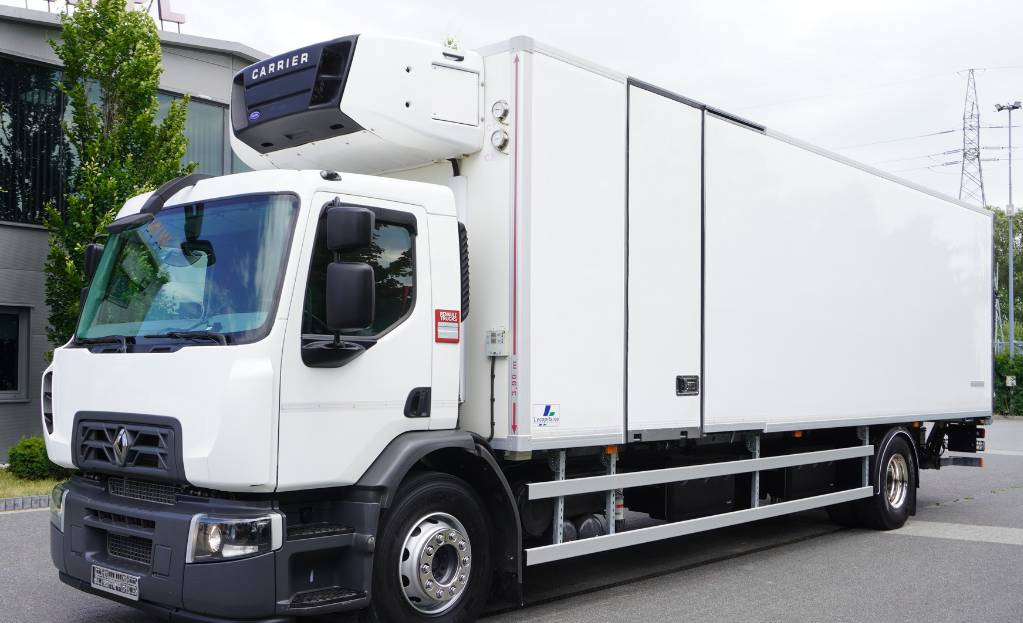 RENAULT D19 285 HP E6 Cold storage/ ATP/FNA / 22 Pallets / BITEMPERATURE - Camion frigider: Foto 1 RENAULT D19 285 HP E6 Cold storage/ ATP/FNA / 22 Pallets / BITEMPERATURE - Camion frigider: Foto 1