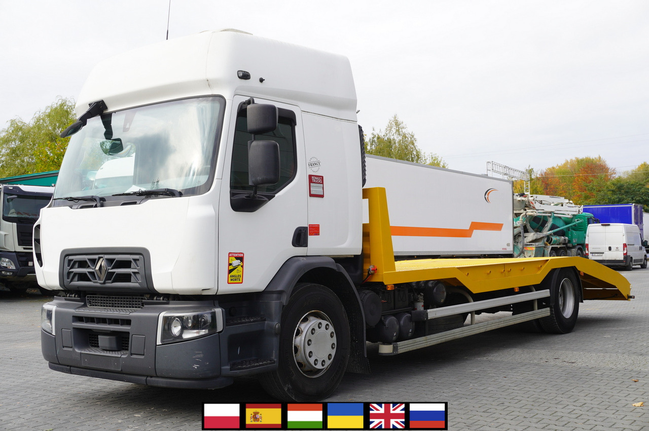 RENAULT D19 Wide Glob / 7.8 m NEW tow truck / 280 tho. km - Maşină de tractare: Foto 1 RENAULT D19 Wide Glob / 7.8 m NEW tow truck / 280 tho. km - Maşină de tractare: Foto 1