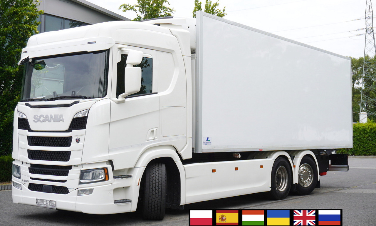 SCANIA R500 / Lecapitaine refrigerator / Carrier Supra 950 / steered 3rd axle - Camion frigider: Foto 1 SCANIA R500 / Lecapitaine refrigerator / Carrier Supra 950 / steered 3rd axle - Camion frigider: Foto 1