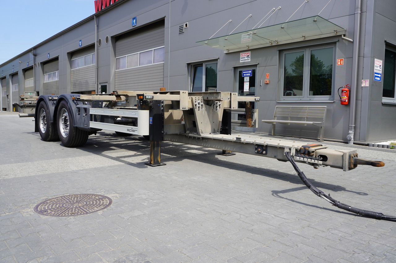 SPIER Trailer ZWL 290 BDF / 18 t - Remorcă şasiu: Foto 3 SPIER Trailer ZWL 290 BDF / 18 t - Remorcă şasiu: Foto 3
