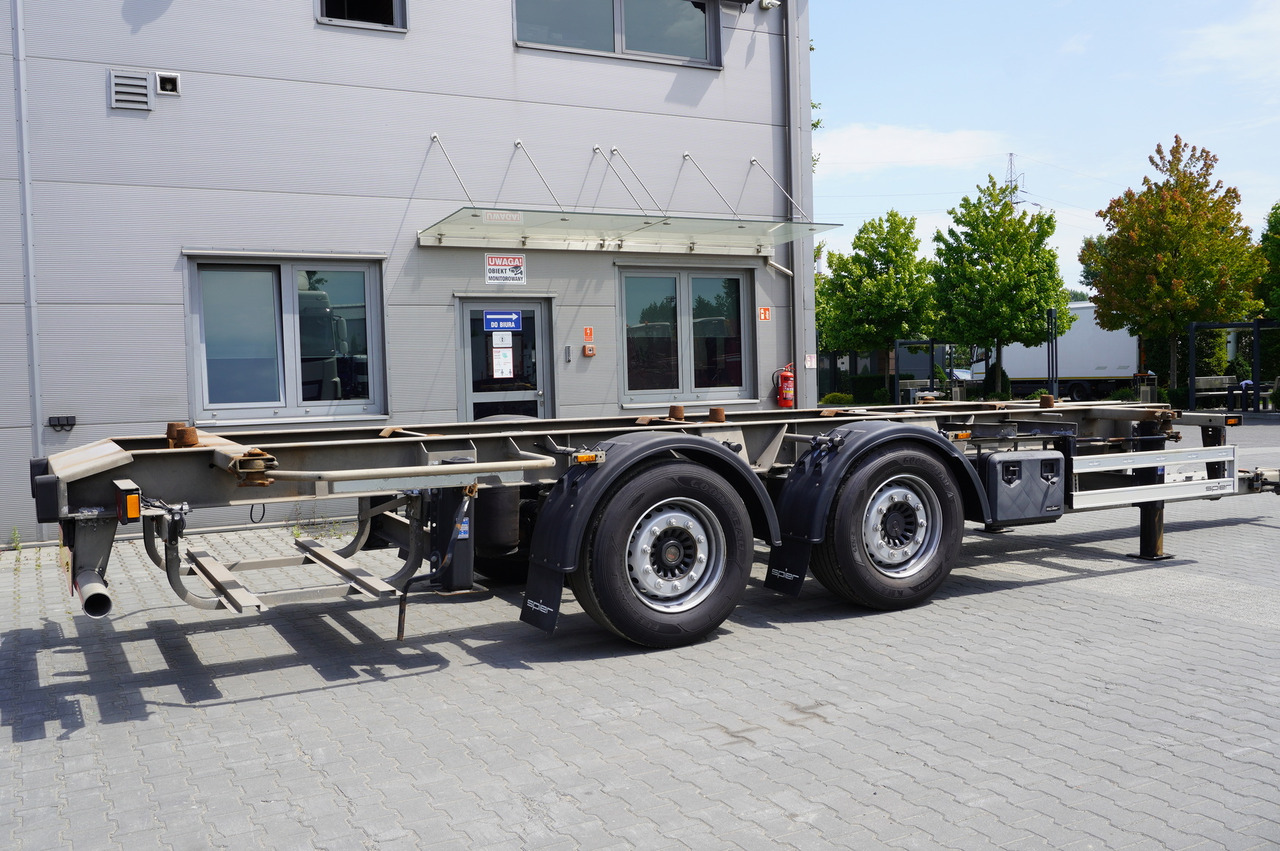 SPIER Trailer ZWL 290 BDF / 18 t - Remorcă şasiu: Foto 2 SPIER Trailer ZWL 290 BDF / 18 t - Remorcă şasiu: Foto 2