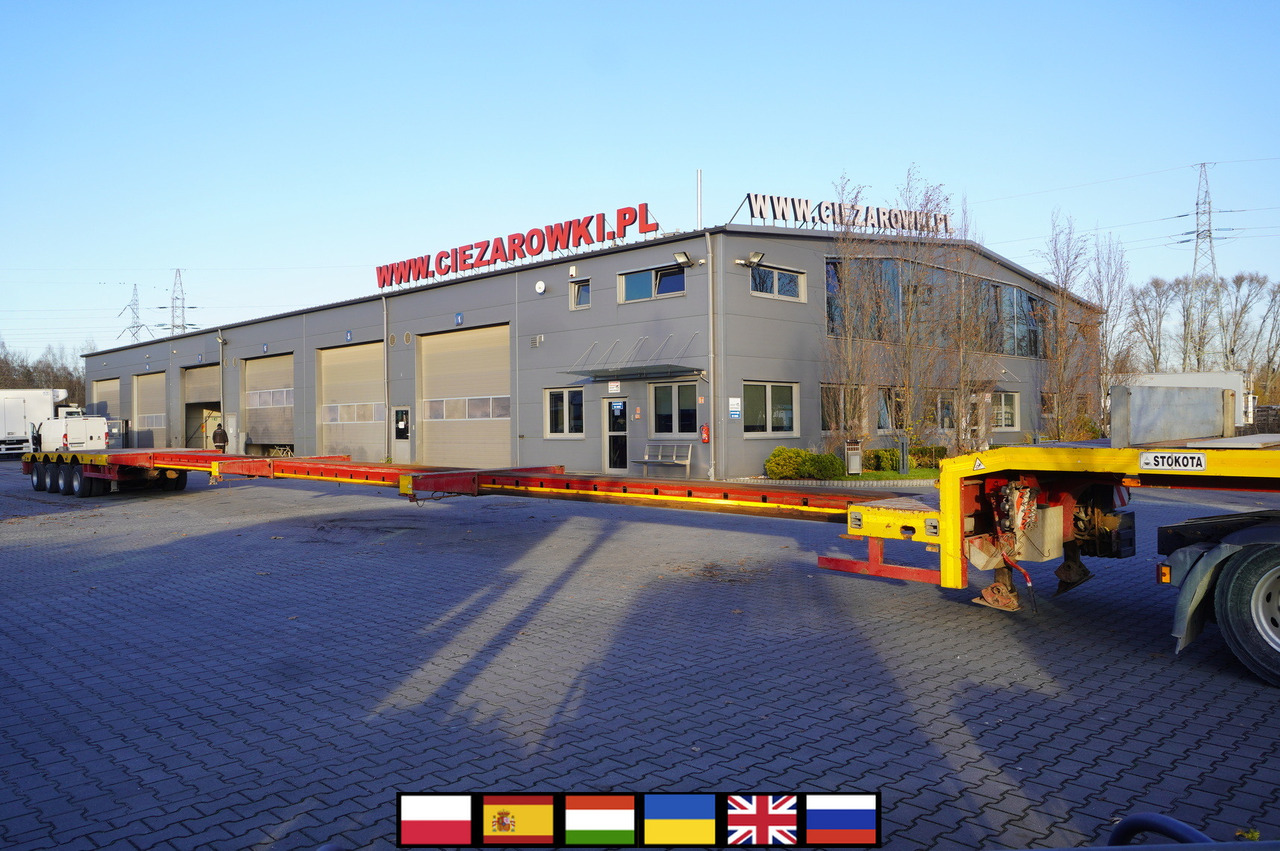 STOKOTA S4T.H4-01 / 36 m max length / 4 steering axles / Remote control - Semiremorcă transport agabaritic: Foto 1 STOKOTA S4T.H4-01 / 36 m max length / 4 steering axles / Remote control - Semiremorcă transport agabaritic: Foto 1