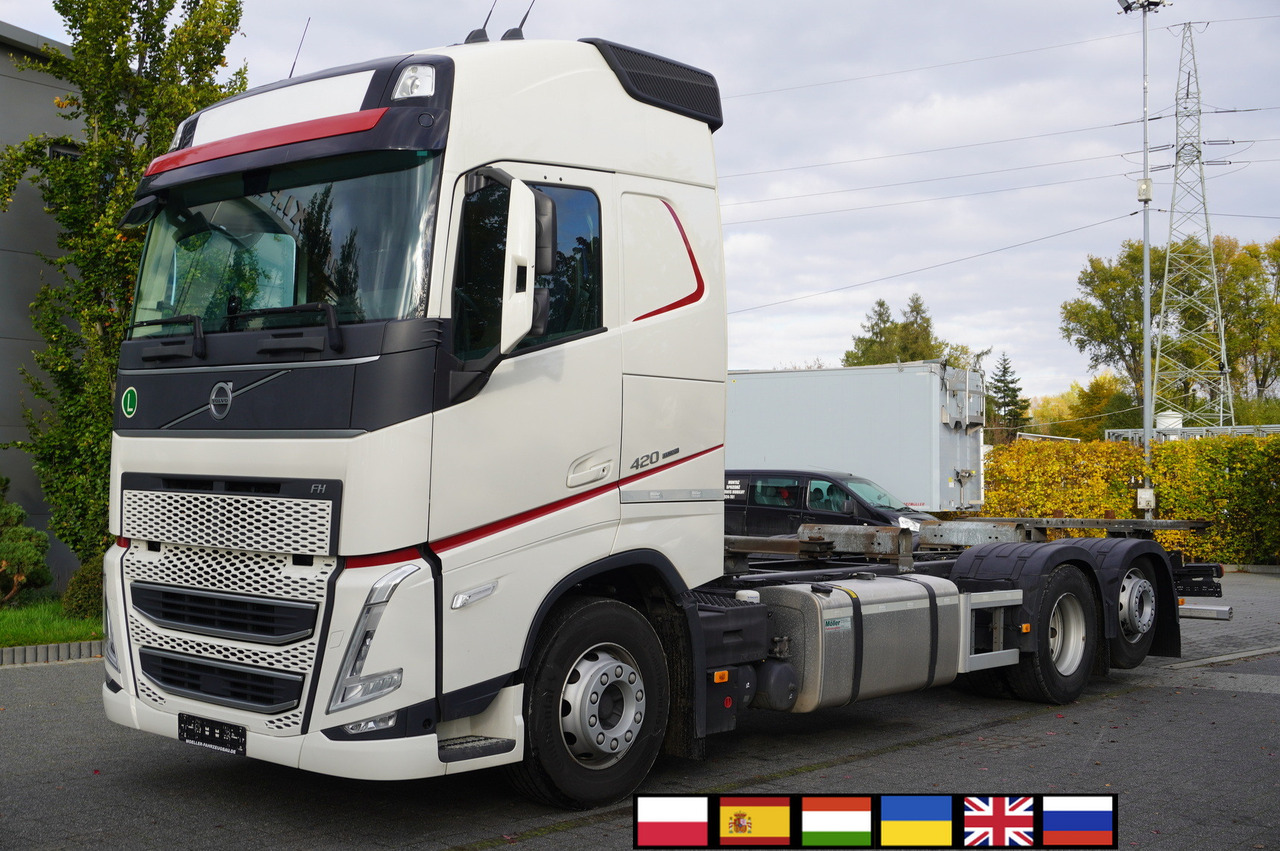 VOLVO FH 420 6x2 / BDF / 2022 - Camion transport containere/ Swap body: Foto 1 VOLVO FH 420 6x2 / BDF / 2022 - Camion transport containere/ Swap body: Foto 1