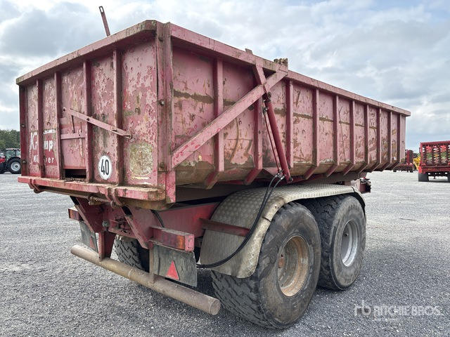 1996 Krampe TWK 18 Goliath End Dump Trailer - Semiremorcă basculantă: Foto 4 1996 Krampe TWK 18 Goliath End Dump Trailer - Semiremorcă basculantă: Foto 4