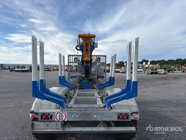 2012 Binderberger RW14 T/A Log Trailer - Remorcă forestieră: Foto 5 2012 Binderberger RW14 T/A Log Trailer - Remorcă forestieră: Foto 5