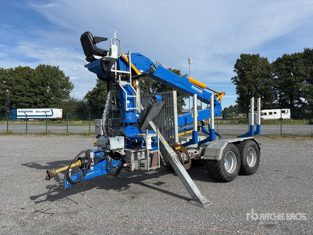 2012 Binderberger RW14 T/A Log Trailer - Remorcă forestieră: Foto 2 2012 Binderberger RW14 T/A Log Trailer - Remorcă forestieră: Foto 2