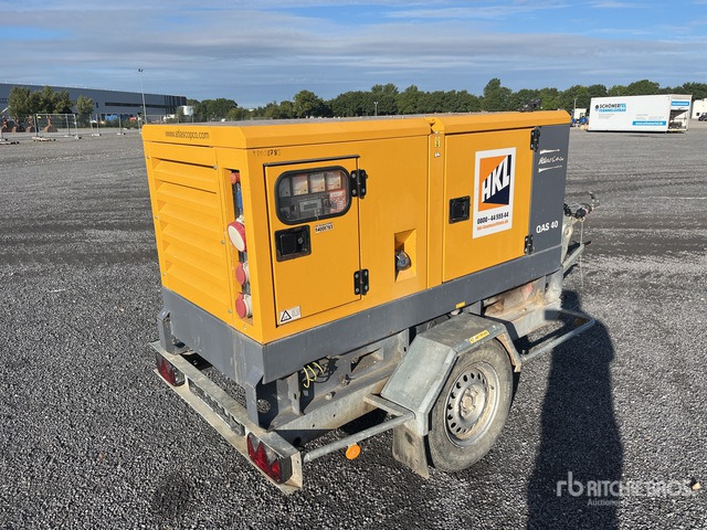 2014 Atlas Copco QAS40 40 kVA Generator Set - Generator electric: Foto 3 2014 Atlas Copco QAS40 40 kVA Generator Set - Generator electric: Foto 3