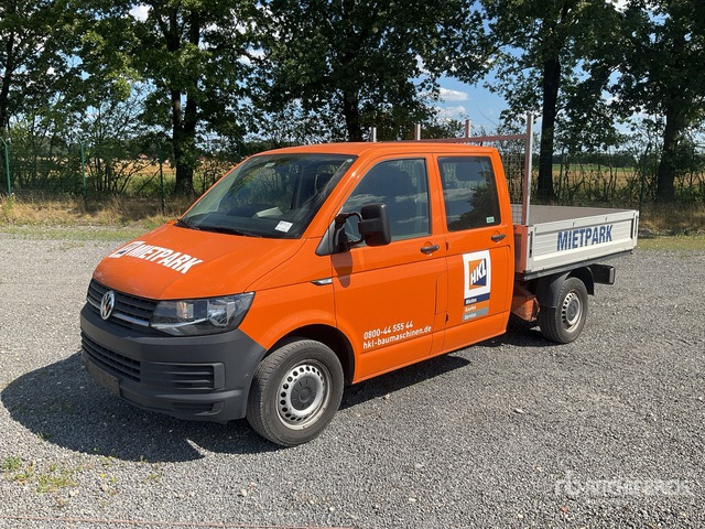 2019 Volkswagen T6 Transporter 4x2 Crew Cab Flatbed Truck - Camion platformă: Foto 1 2019 Volkswagen T6 Transporter 4x2 Crew Cab Flatbed Truck - Camion platformă: Foto 1