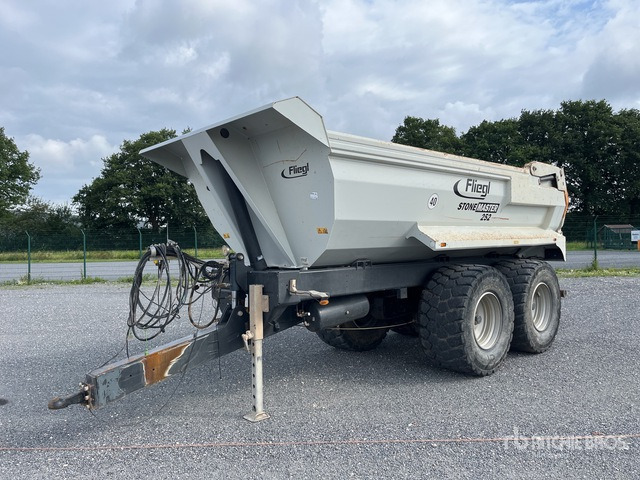 2020 fliegl Stone-Master 252 T/A End Dump Trailer - Tocător resturi vegetale/ Mulcer: Foto 2 2020 fliegl Stone-Master 252 T/A End Dump Trailer - Tocător resturi vegetale/ Mulcer: Foto 2