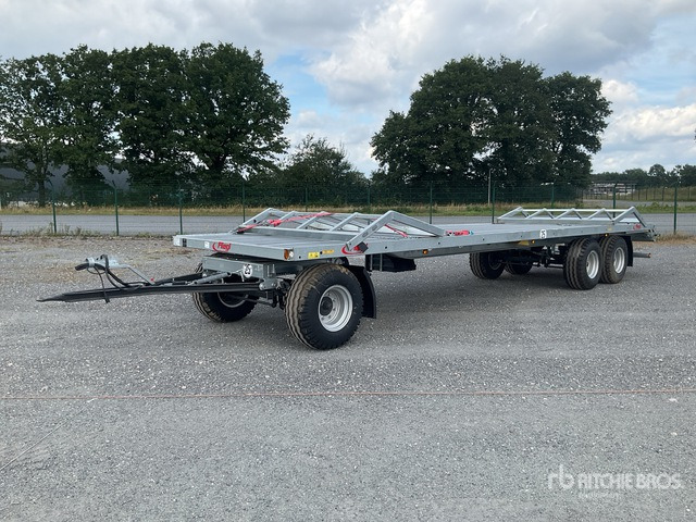 2022 Fliegl DPW180 Tri/A (Unused) Bale Wagon - Remorcă platforma agricolă: Foto 1 2022 Fliegl DPW180 Tri/A (Unused) Bale Wagon - Remorcă platforma agricolă: Foto 1