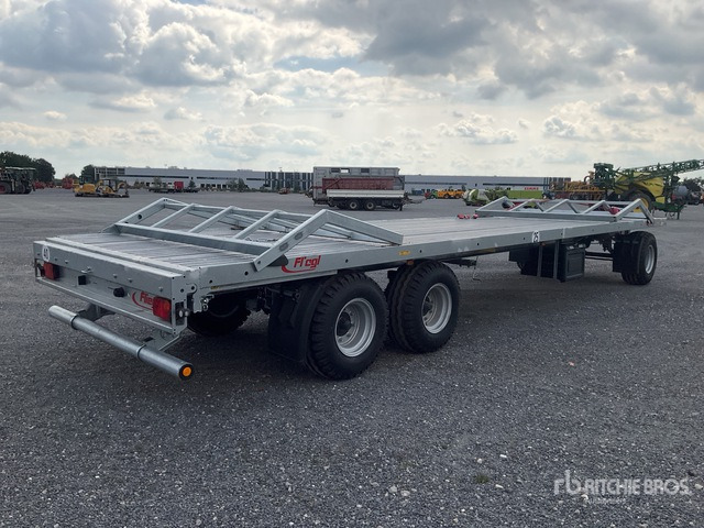 2022 Fliegl DPW180 Tri/A (Unused) Bale Wagon - Remorcă platforma agricolă: Foto 4 2022 Fliegl DPW180 Tri/A (Unused) Bale Wagon - Remorcă platforma agricolă: Foto 4