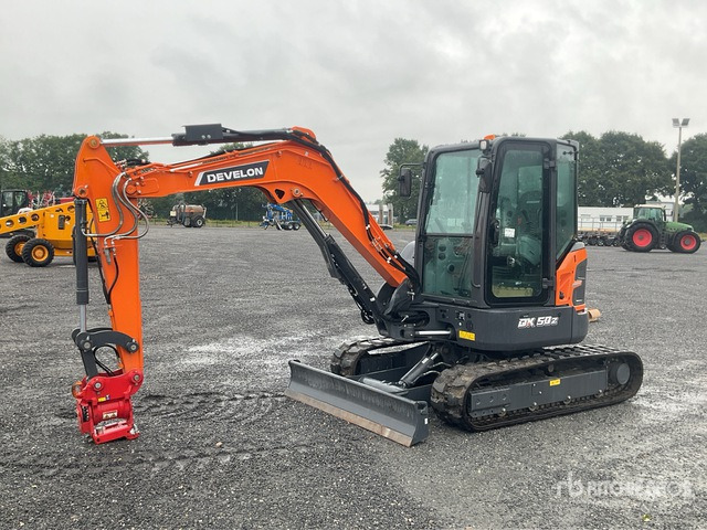 2023 Develon DX50Z-7 Mini Excavator: <6.6t - Mini excavator: Foto 1 2023 Develon DX50Z-7 Mini Excavator: <6.6t - Mini excavator: Foto 1