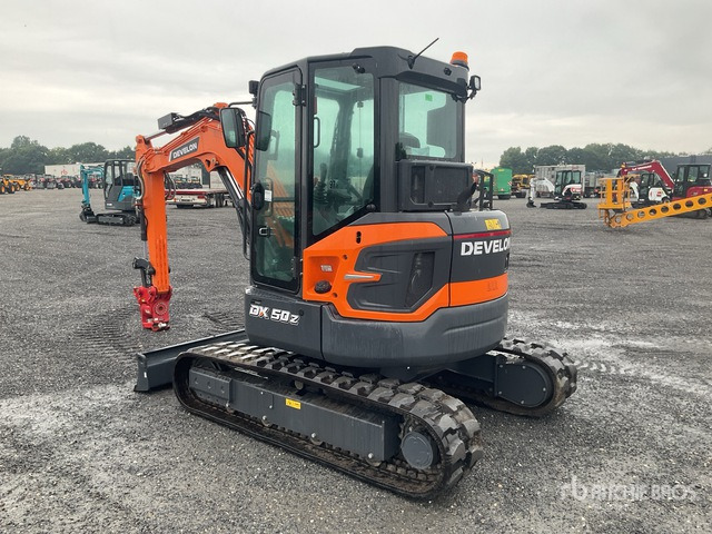 2023 Develon DX50Z-7 Mini Excavator: <6.6t - Mini excavator: Foto 4 2023 Develon DX50Z-7 Mini Excavator: <6.6t - Mini excavator: Foto 4