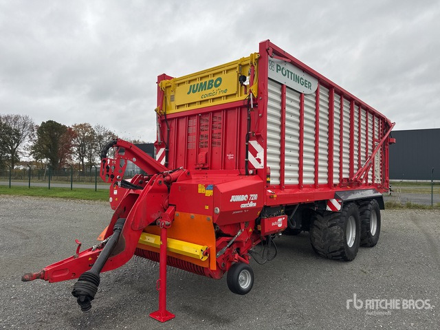 2015 Poettinger Jumbo 7210L Combi T/A Silage Wagon - Alte utilaje: Foto 2 2015 Poettinger Jumbo 7210L Combi T/A Silage Wagon - Alte utilaje: Foto 2
