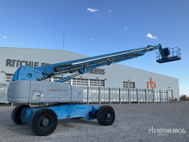 2000 Genie S125 4WD Diesel Telescopic Boom Lift - Nacela telescopica: Foto 1 2000 Genie S125 4WD Diesel Telescopic Boom Lift - Nacela telescopica: Foto 1