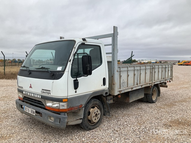 2000 Mitsubishi Canter 4x2 Flatbed Truck - Camion platformă: Foto 1 2000 Mitsubishi Canter 4x2 Flatbed Truck - Camion platformă: Foto 1