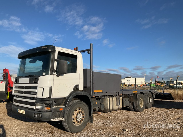 2002 Scania P 94G56X2NA300 6x2 Flatbed Truck - Camion platformă: Foto 2 2002 Scania P 94G56X2NA300 6x2 Flatbed Truck - Camion platformă: Foto 2