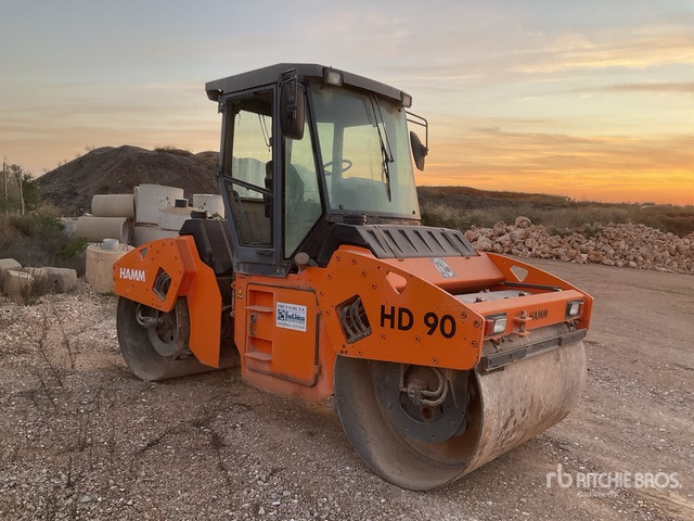 2005 Hamm HD90 Double Drum Roller - Cilindru compactor pentru asfalt: Foto 3 2005 Hamm HD90 Double Drum Roller - Cilindru compactor pentru asfalt: Foto 3