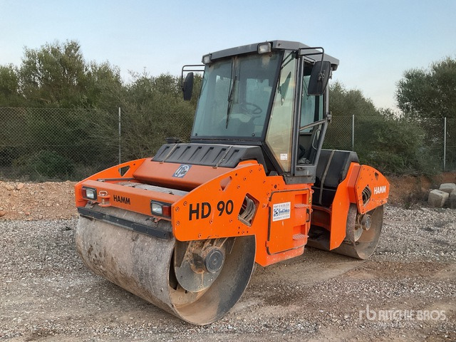 2005 Hamm HD90 Double Drum Roller - Cilindru compactor pentru asfalt: Foto 2 2005 Hamm HD90 Double Drum Roller - Cilindru compactor pentru asfalt: Foto 2