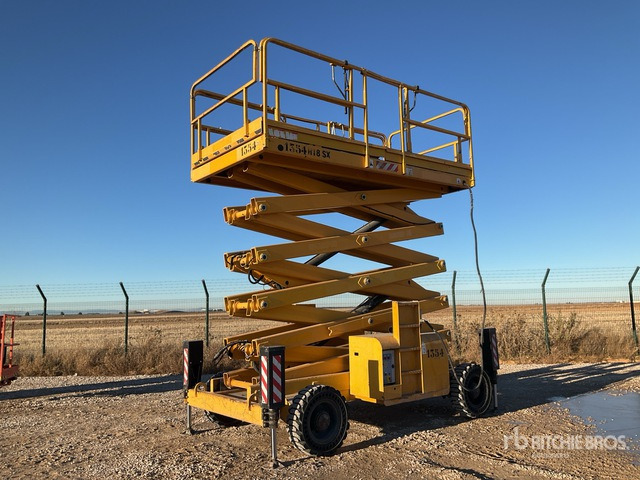 2007 Haulotte H18SX 4x4 Diesel Scissor Lift - Platforma foarfeca: Foto 1 2007 Haulotte H18SX 4x4 Diesel Scissor Lift - Platforma foarfeca: Foto 1