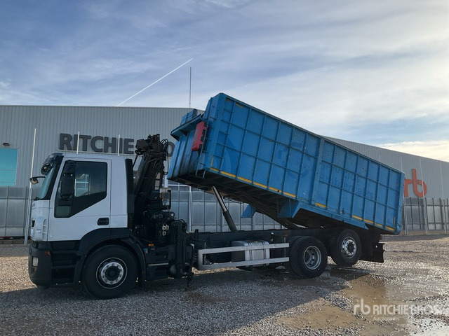 2010 Iveco Stralis 310 2010 Atlas 165.2E Knuckle Boom ... Dump Truck with Crane - Camion basculantă: Foto 3 2010 Iveco Stralis 310 2010 Atlas 165.2E Knuckle Boom ... Dump Truck with Crane - Camion basculantă: Foto 3