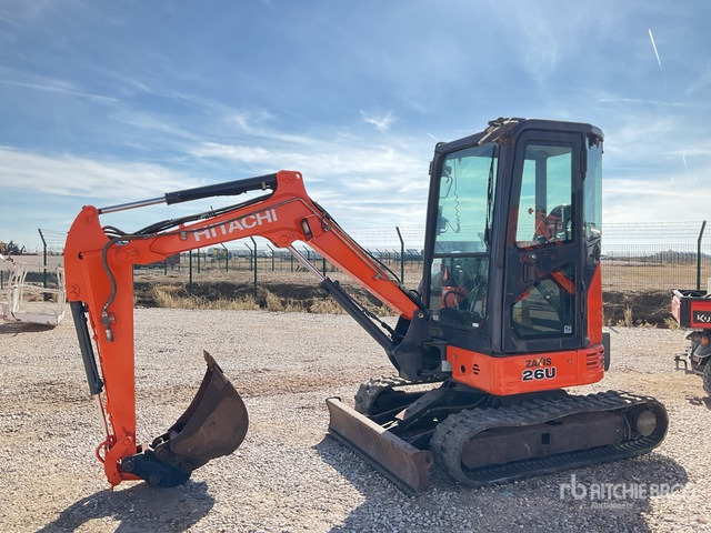 2016 Hitachi ZX26U-5 Mini Excavator: <6.6t - Mini excavator: Foto 1 2016 Hitachi ZX26U-5 Mini Excavator: <6.6t - Mini excavator: Foto 1