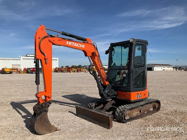 2016 Hitachi ZX33U-5 Mini Excavator: <6.6t - Mini excavator: Foto 2 2016 Hitachi ZX33U-5 Mini Excavator: <6.6t - Mini excavator: Foto 2