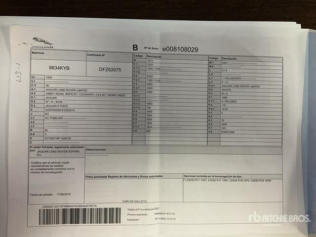 2019 Jaguar E Pace SUV - SUV: Foto 3 2019 Jaguar E Pace SUV - SUV: Foto 3