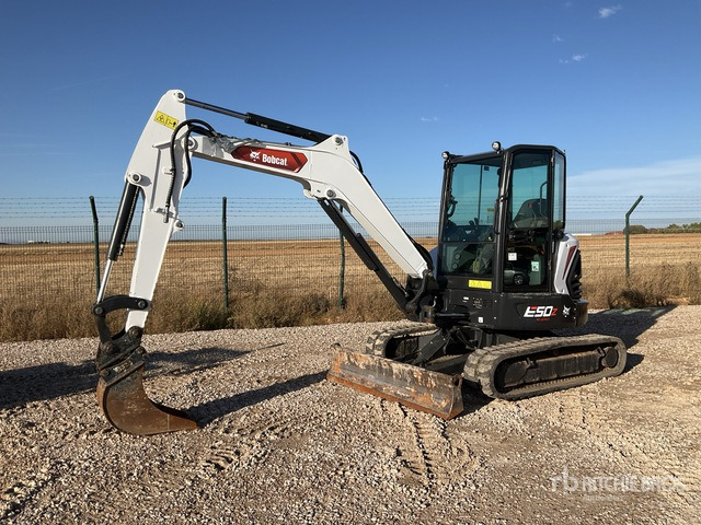 2023 Bobcat E50Z Long-Arm Mini Excavator: <6.6t - Excavator pe şenile: Foto 2 2023 Bobcat E50Z Long-Arm Mini Excavator: <6.6t - Excavator pe şenile: Foto 2