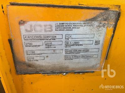 JCB 1CXE3 - Buldoexcavator: Foto 5 JCB 1CXE3 - Buldoexcavator: Foto 5