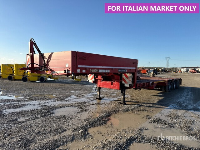 2001 Goldhofer STZ L3 Extendable Flatbed Trailer - Remorcă platformă: Foto 1 2001 Goldhofer STZ L3 Extendable Flatbed Trailer - Remorcă platformă: Foto 1
