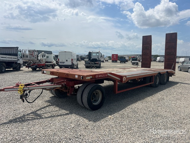 2002 DE Angelis 3R3201 8.45 m Tri/A Flatbed Trailer - Remorcă transport agabaritic: Foto 1 2002 DE Angelis 3R3201 8.45 m Tri/A Flatbed Trailer - Remorcă transport agabaritic: Foto 1