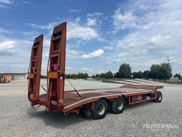 2002 DE Angelis 3R3201 8.45 m Tri/A Flatbed Trailer - Remorcă transport agabaritic: Foto 4 2002 DE Angelis 3R3201 8.45 m Tri/A Flatbed Trailer - Remorcă transport agabaritic: Foto 4