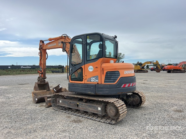 2009 Doosan DX80R Escavatore cingolato - Excavator pe şenile: Foto 4 2009 Doosan DX80R Escavatore cingolato - Excavator pe şenile: Foto 4