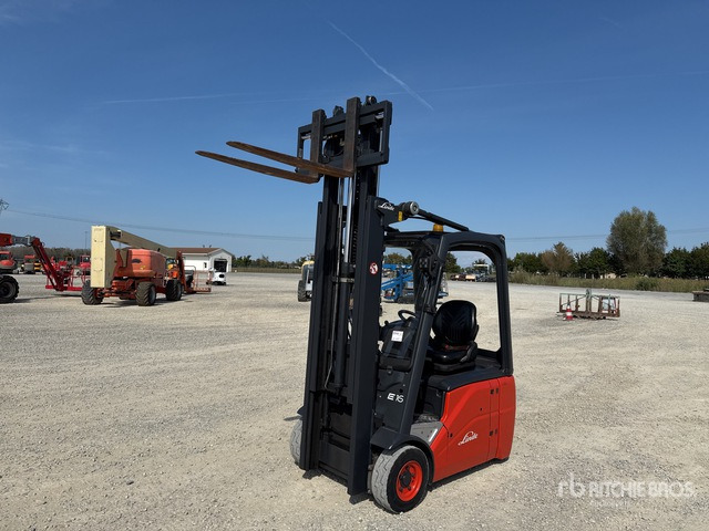 2014 Linde E16C-01 1600 kg Electric Forklift - Electrostivuitor: Foto 2 2014 Linde E16C-01 1600 kg Electric Forklift - Electrostivuitor: Foto 2